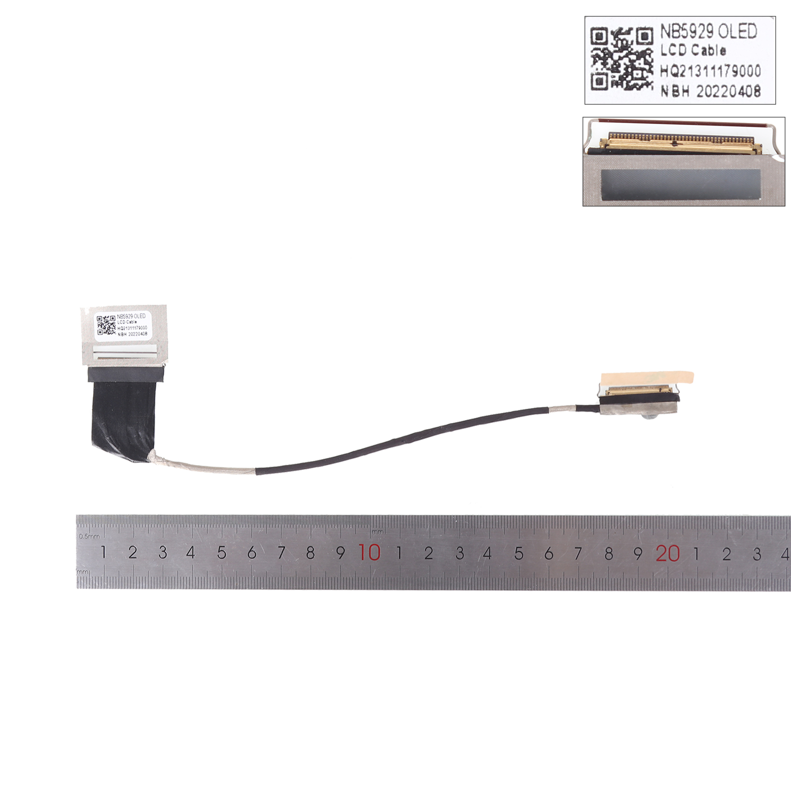 Picture of New LCD Display Screen Cable Replacement  For Asus Zenbook  14 UX3402 UM3402YA 40pin 0.5
